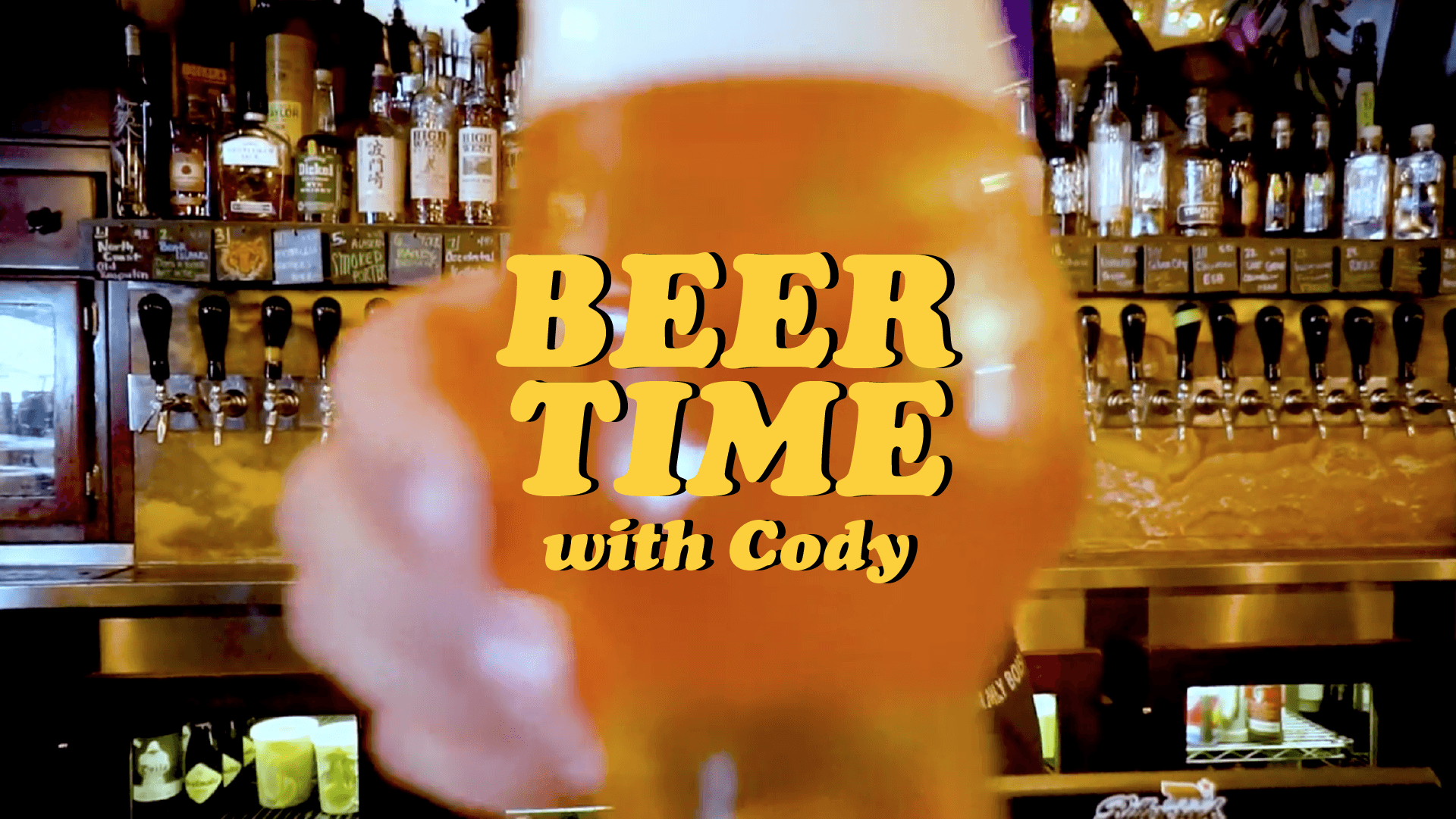 Beer Time With Cody Pt1: How to pour a beer